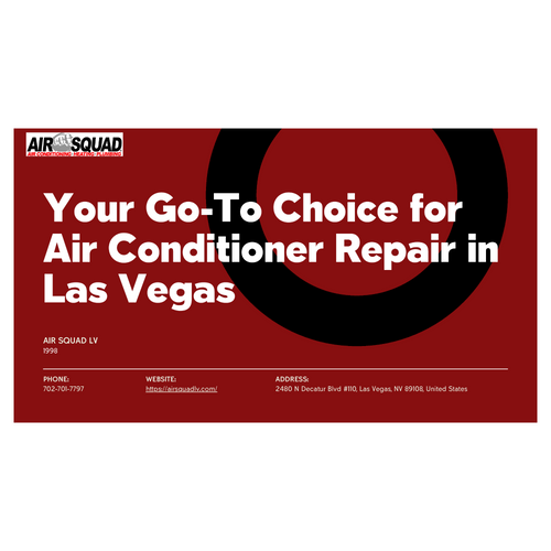 Your Go-To Choice for Air Conditioner Repair in Las Vegas