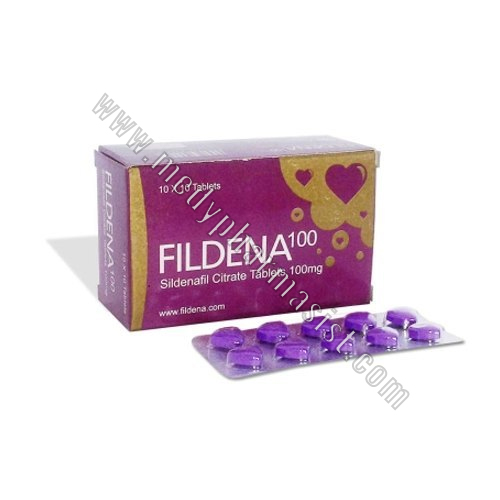 Fildena 100 Mg Purple Pill Perfect for ED Cure | Order Now!!
