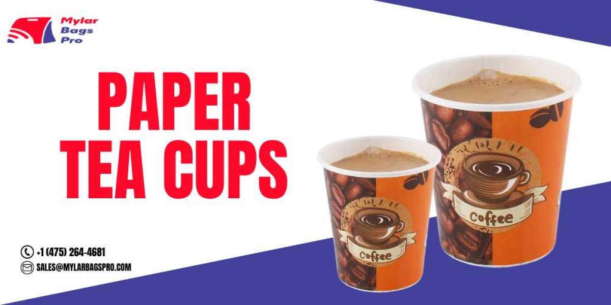 Get Your Customized Disposable Paper Tea Cups And Make Your Environment Unpolluted