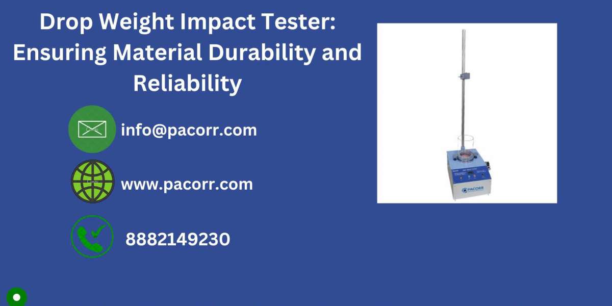 Pacorr’s Drop Weight Impact Tester – Precision Engineering for Reliable Impact Testing