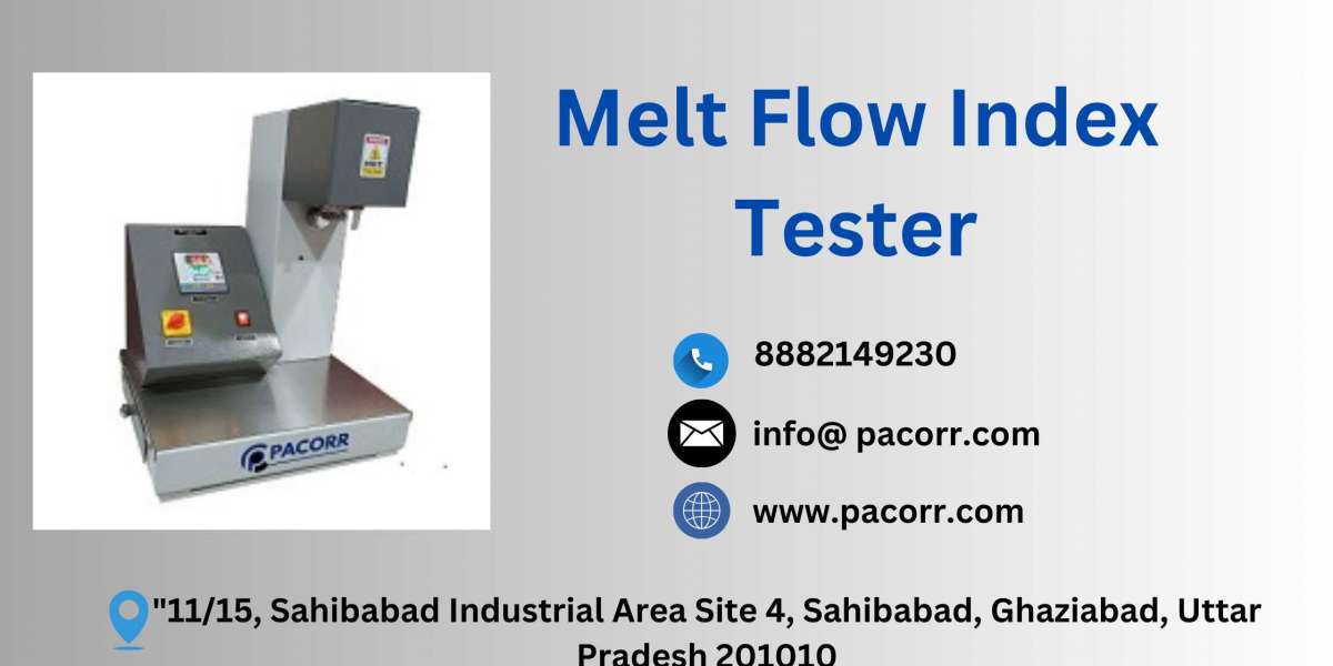 Accurate Polymer Testing with the Melt Flow Index Tester: Available Now at pacorr.com for Quality Assurance